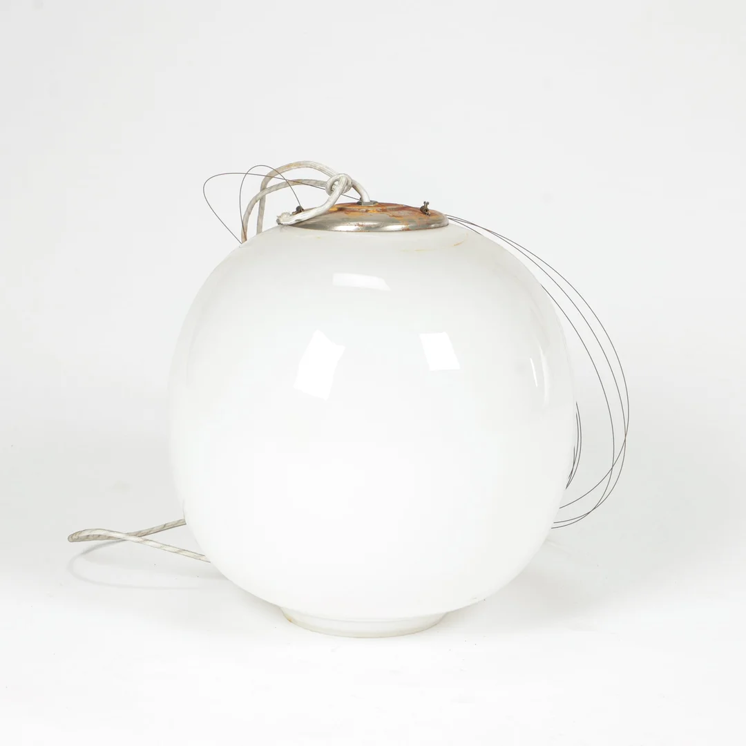 Vilhelm Lauritzen for Louis Poulsen. Radio house pendant made of white opal glass — Lamps and lighting/Pendant lights — Lauritz