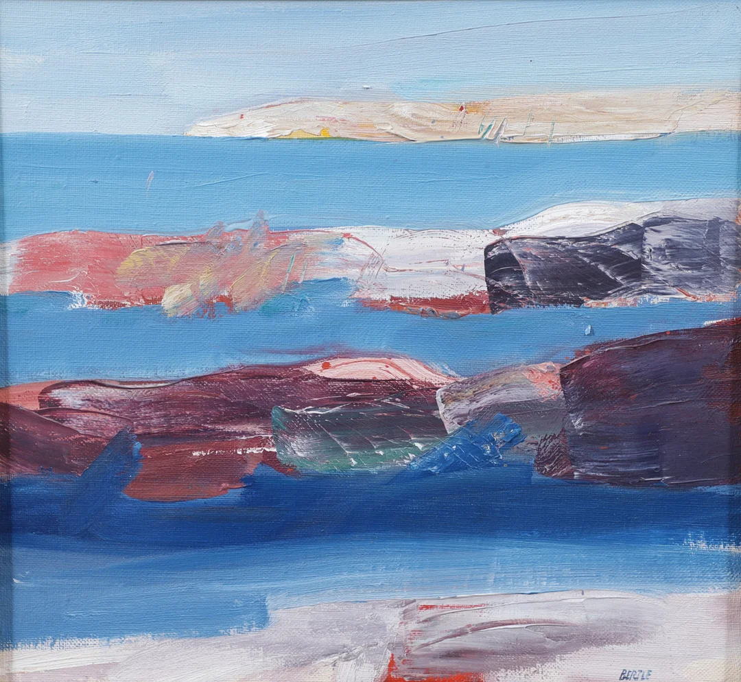 LARS BERTLE. "Havsband". Olja på duk, signerad. — Paintings — Växjö Auktionskammare