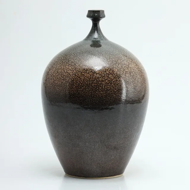 YNGVE  BLIXT. Vas, egen verkstad, Höganäs, 1973, glaserat stengods.
