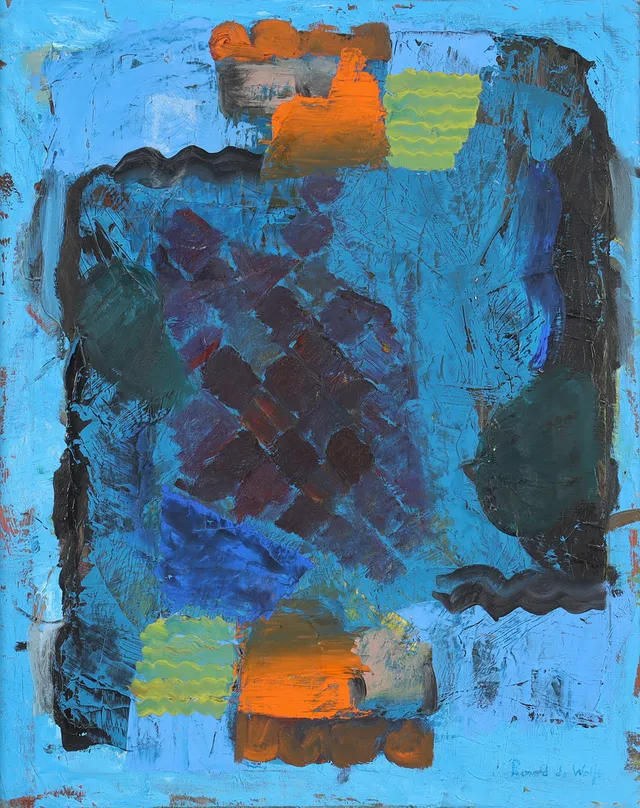 RONALD DE WOLFE (1920-2011), oljemålning.