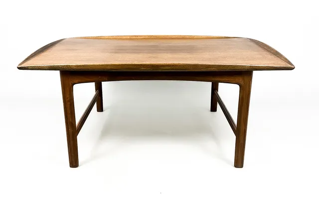 FOLKE OHLSSON. SOFFBORD, "Frisco", Tingströms, Bra bohag, Teak, 1960-tal.