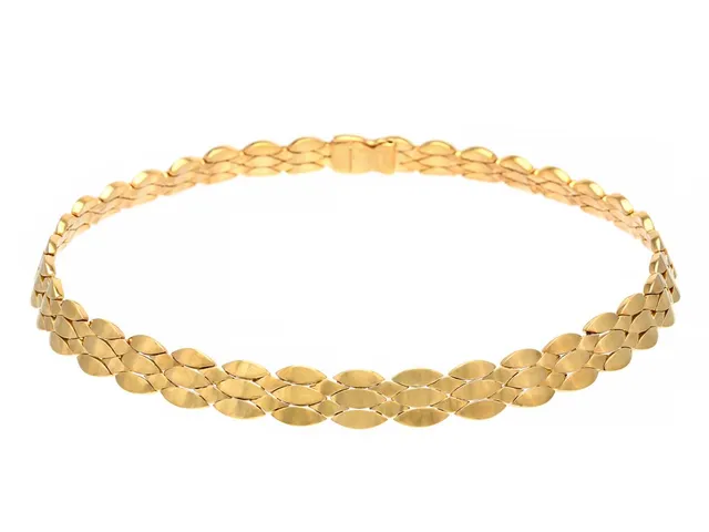 CARTIER, collier, 18K guld, ref. nr. E12966, 1996, längd 37,5 cm, vikt 106,4 g, reseetui.