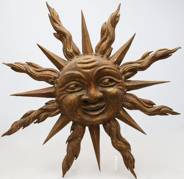 AFTER SPANISH MODELS, 18TH CENTURY. Sun.