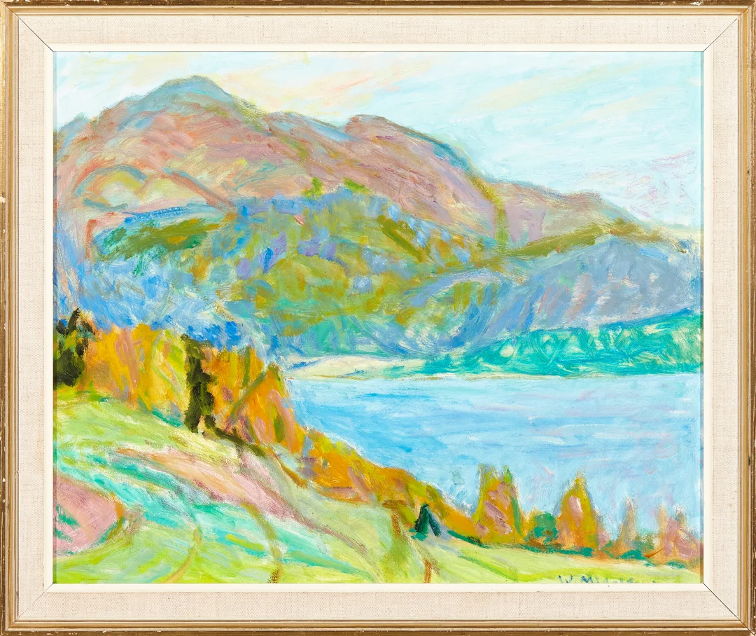 Midelfart, Willi — Landskap — Kunst/Maleri — Blomqvist