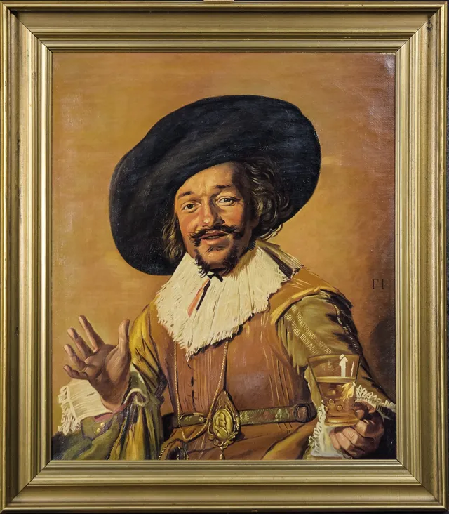 Ubekendt kunstner (kopi efter Frans Hals), motiv med adelsmand