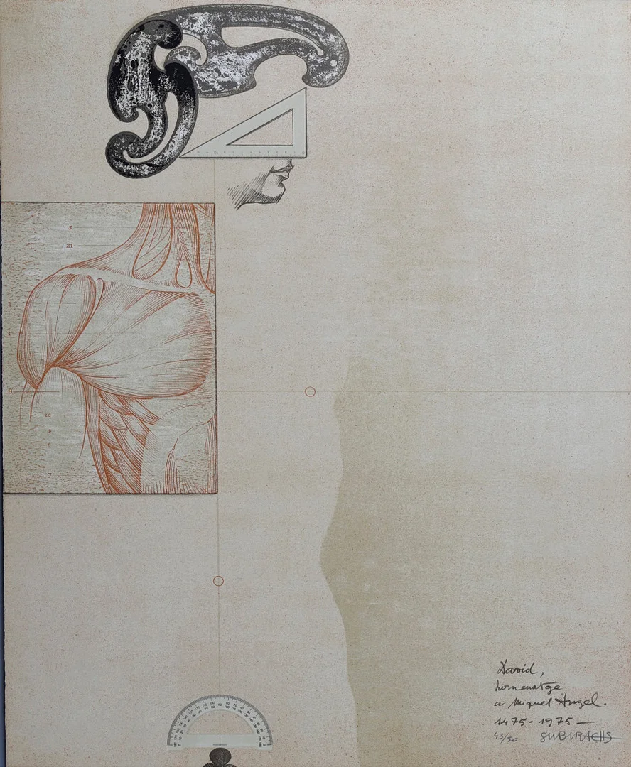 JOSEP MARIA SUBIRACHS. "David". — Engravings & Prints — Balclis