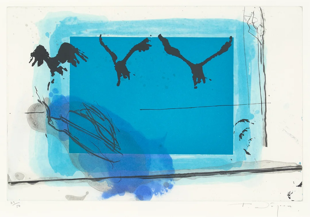 Nupen, Kjell — "Flygende" 2000 — Kunst/Grafikk — Blomqvist