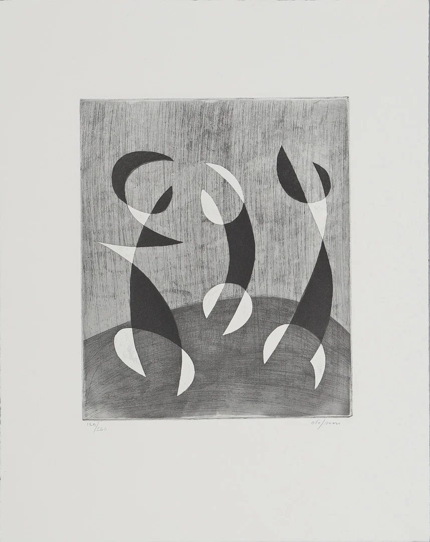 PIERRE OLOFSSON. KONKRET KOMPOSITION. — Engravings & Prints — Crafoord Auktioner Lund