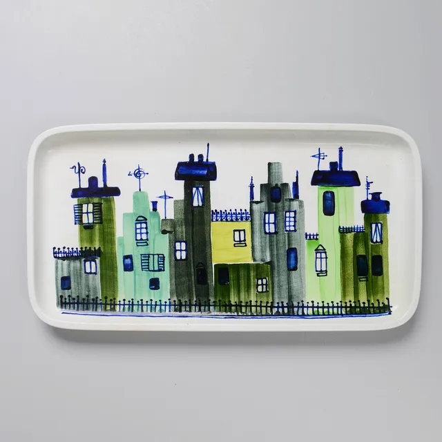 PAULA VON FREYMANN. Serveringsfat, Rörstrand, 1950/60-tal.