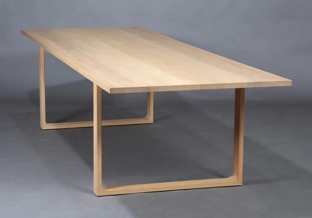 Cecilie Manz for Fritz Hansen, long table in solid oakwood, L. 295 cm