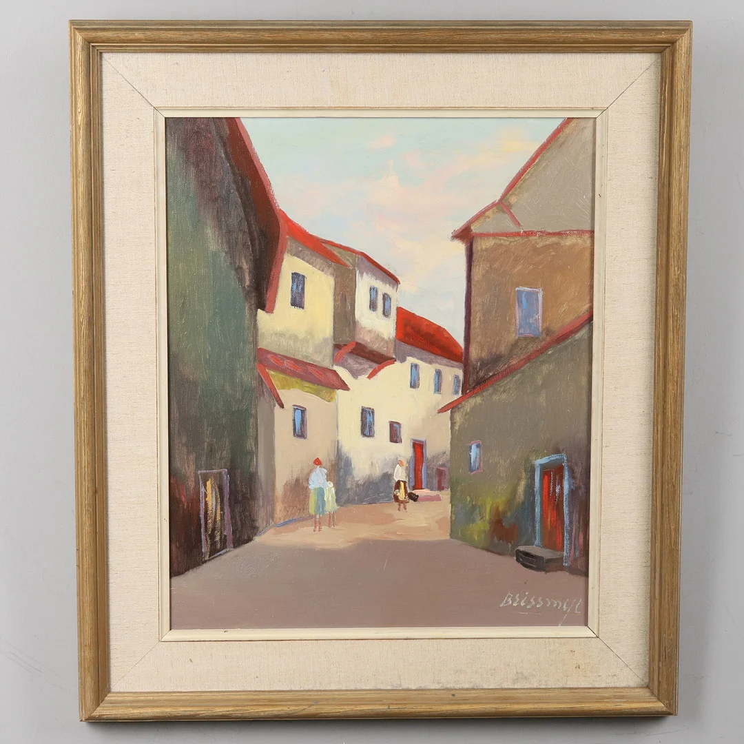 EINAR BRISSMYR. Olja på duk, signerad. — Paintings — Örebro Stadsauktioner
