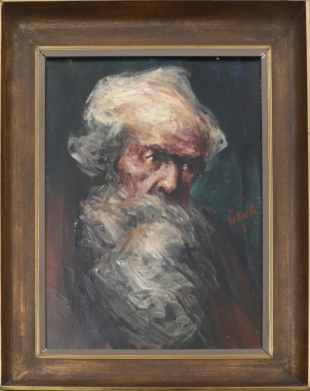 JOHAN LEKSELL. olja på duk, signerad samt daterad 1922.
