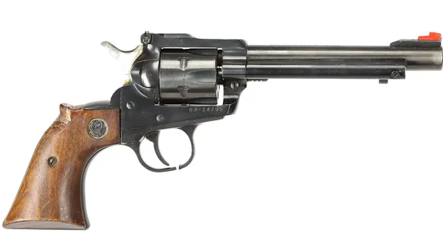 REVOLVER, Single Action, fabrikat Ruger, modell Single-Six, kaliber .22LR, tillv.nr 63-14795, se-nr 0208719.