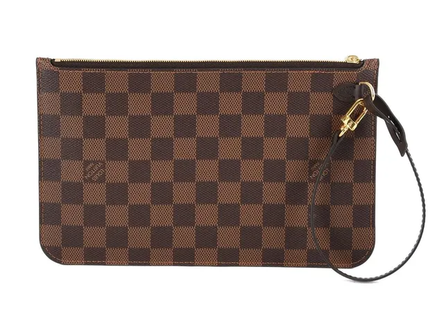 VÄSKA, LOUIS VUITTON, Neverfull Pochette, damier ebene, 25x15 cm.
