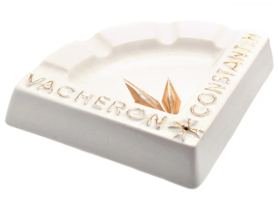 ASKKOPP, Vacheron Constantin, vit, skadad. — Klocktillbehör/Vacheron Con — Kaplans
