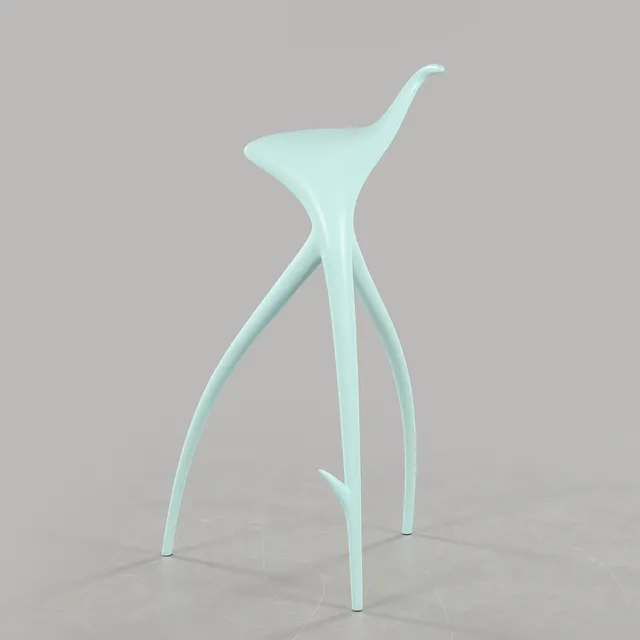 PHILIPPE STARCK. barstol "W-W-Stool", Vitra, formgiven 1990.