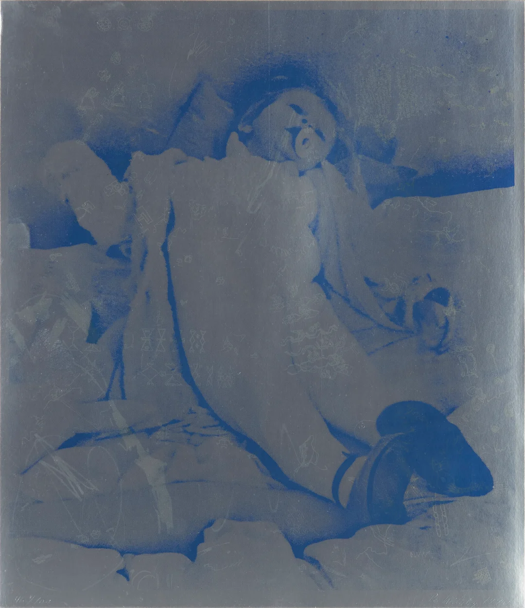 Kirkeby, Per — Fra serien: "Englebarnet" 1970 — Kunst/Grafikk — Blomqvist