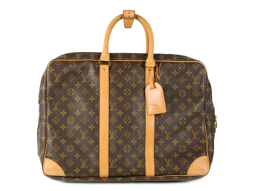 RESVÄSKA, LOUIS VUITTON, vintage, Sirius 45, monogram canvas, 45x32x15 cm. — Accessoarer/Väskor — Kaplans