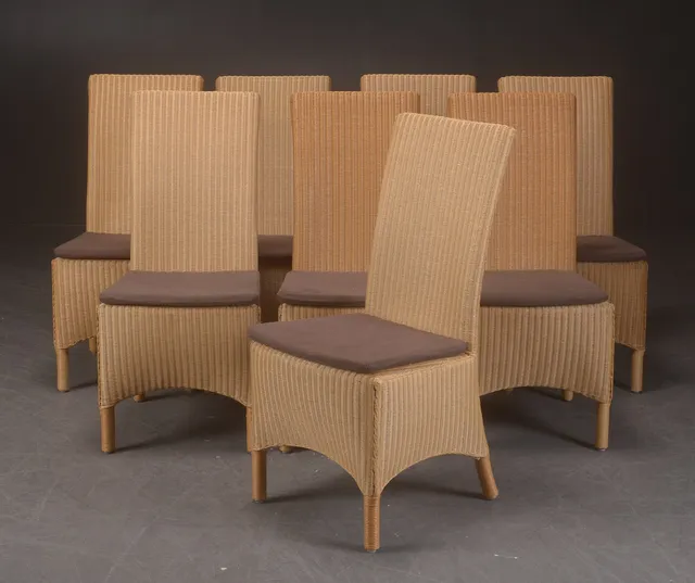 Lloyd Loom by Sika-Design. Otte fletstole (8)