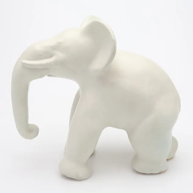 ALLAN EBELING. FIGUR I FORM AV ELEFANT, UPSALA-EKEBY, 1930/40-TAL.