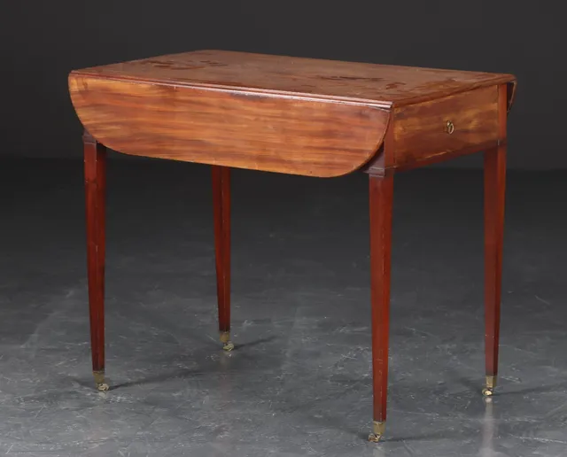 Frits Henningsen, tilskrevet. Klapbord af mahogni, 1940'erne