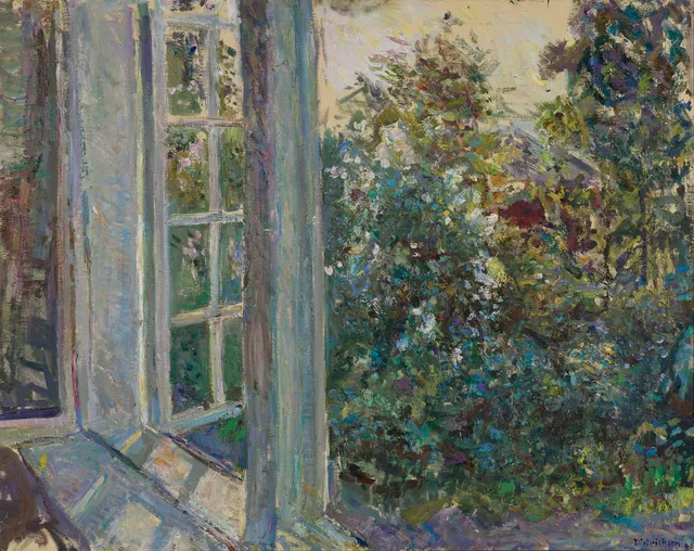 Dietrichson, Gunnar — Utsikt fra vinduet, 1988