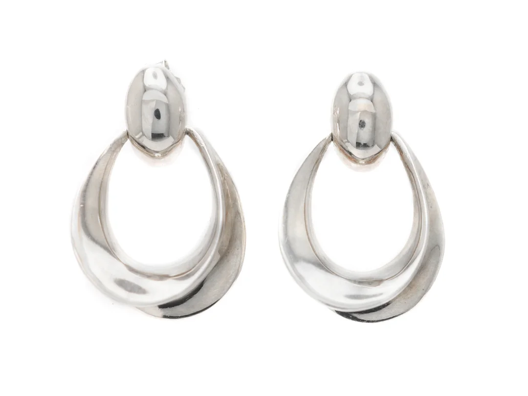 ÖRHÄNGEN, sterlingsilver, längd 2,5 cm, vikt 9,7 g, stift. — Smycken/Örhängen — Kaplans