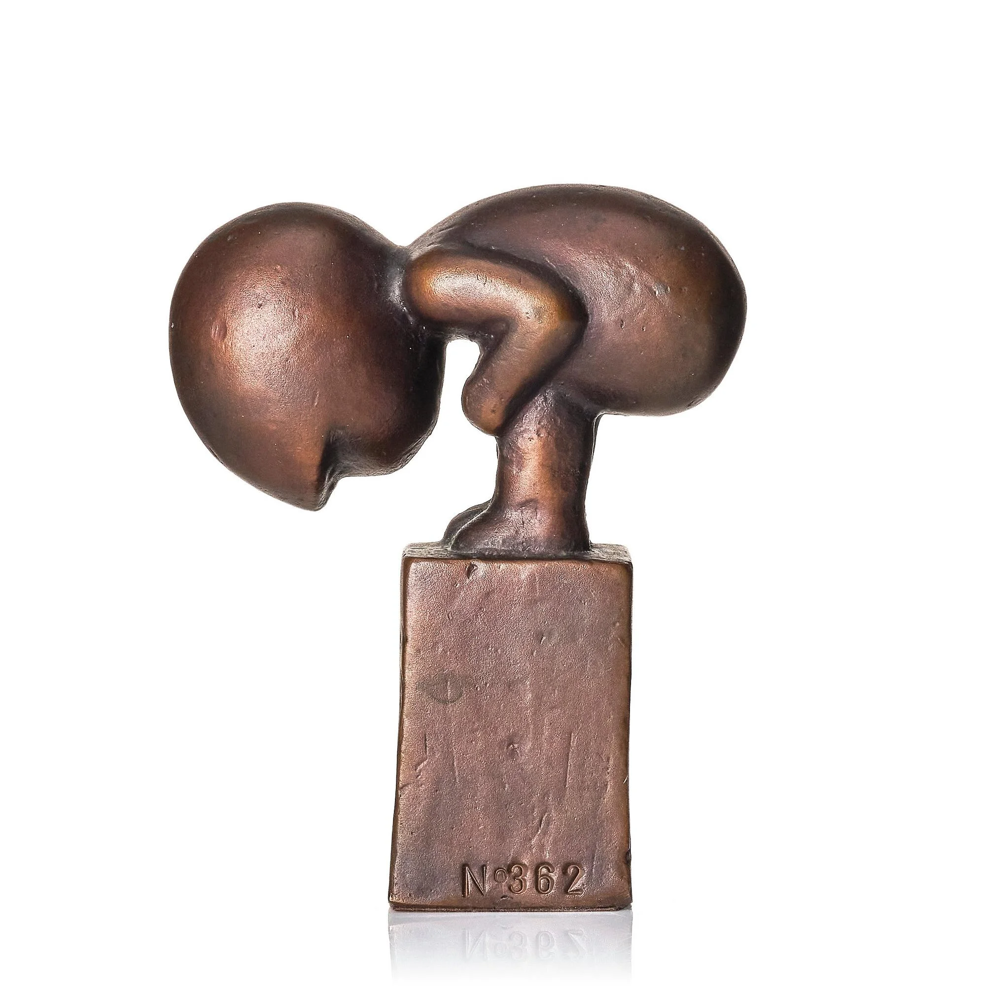 Lisa Larson, skulptur, "Myran", brons, Scandia Present, ca 1978, no 362. — Bukowskis