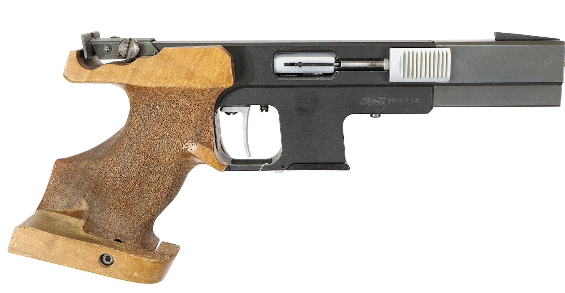 PISTOL, fabrikat Pardini, modell SPE, kaliber .22lr, tillv.nr 3893, se-nr SE0143472. — Pistols — Walter Borg