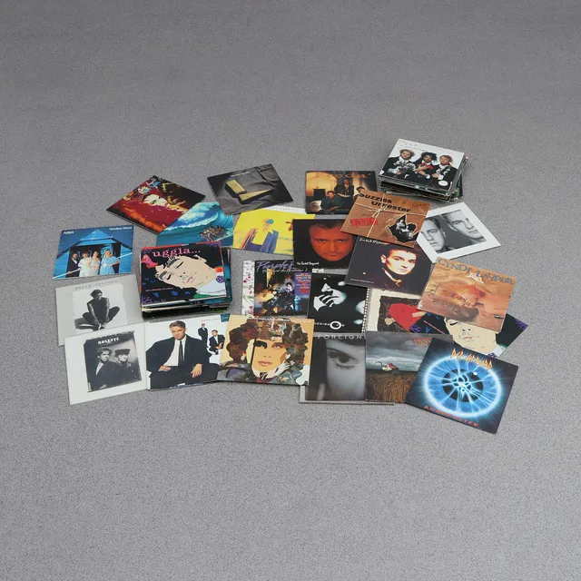 PARTI LP-SKIVOR, CA 65 ALBUM. Abba, Def leppard, Roxette m.m.