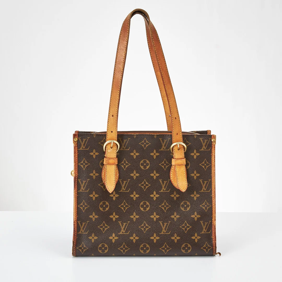 LOUIS VUITTON. Handväska, "Popincourt", 2006. — Vintage & Designer Fashion — Stockholms Auktionsverk Magasin 5