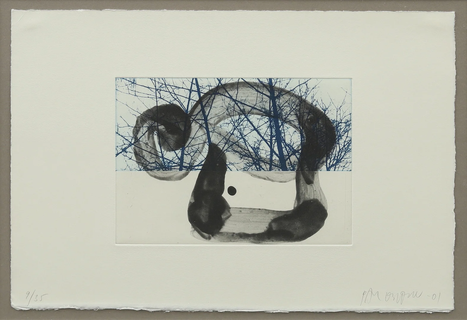 PAUL OSIPOW. Komposition, etsning, signerad, daterad och numrerad. — Engravings & Prints — Garpenhus Auktioner
