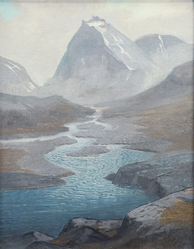 OLOF WALFRID NILSSON. Kebnekajse.