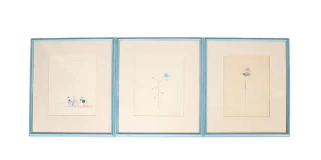 K. WILKINSON LITHOGRAPHS (3).