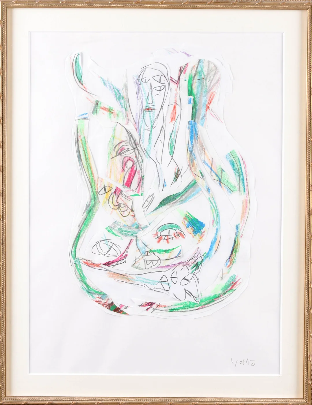 Yoshio Nakajima. Collage — Paintings and sculptures/Modern pictorial arts — Lauritz