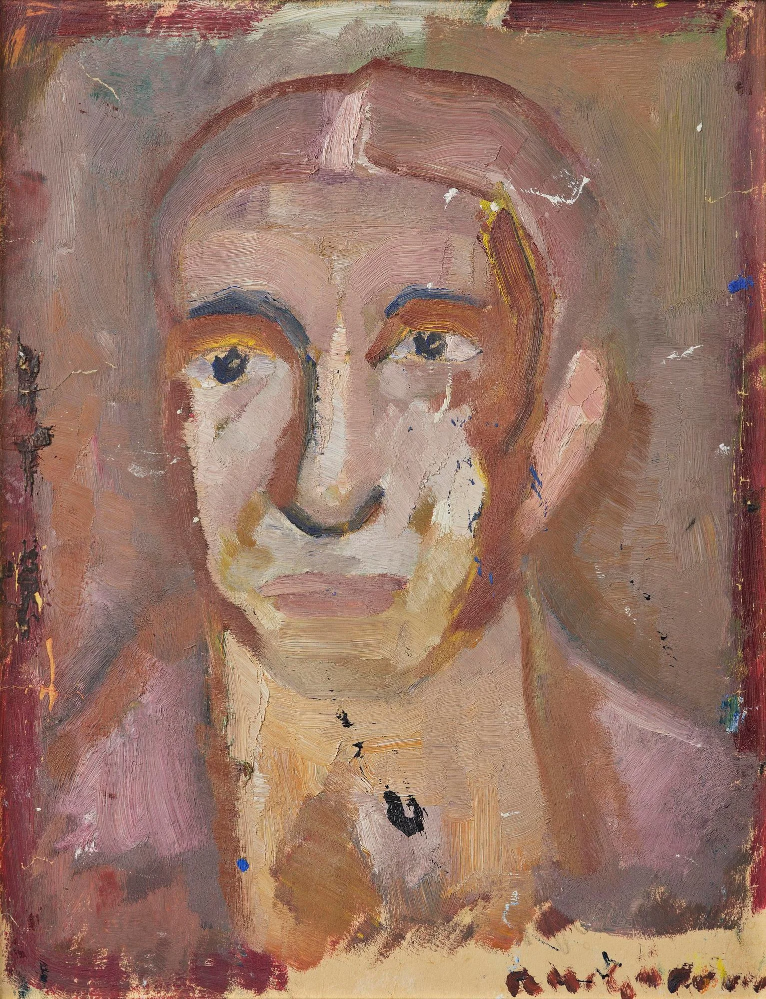 Åke Göransson, Självporträtt. — Bukowskis