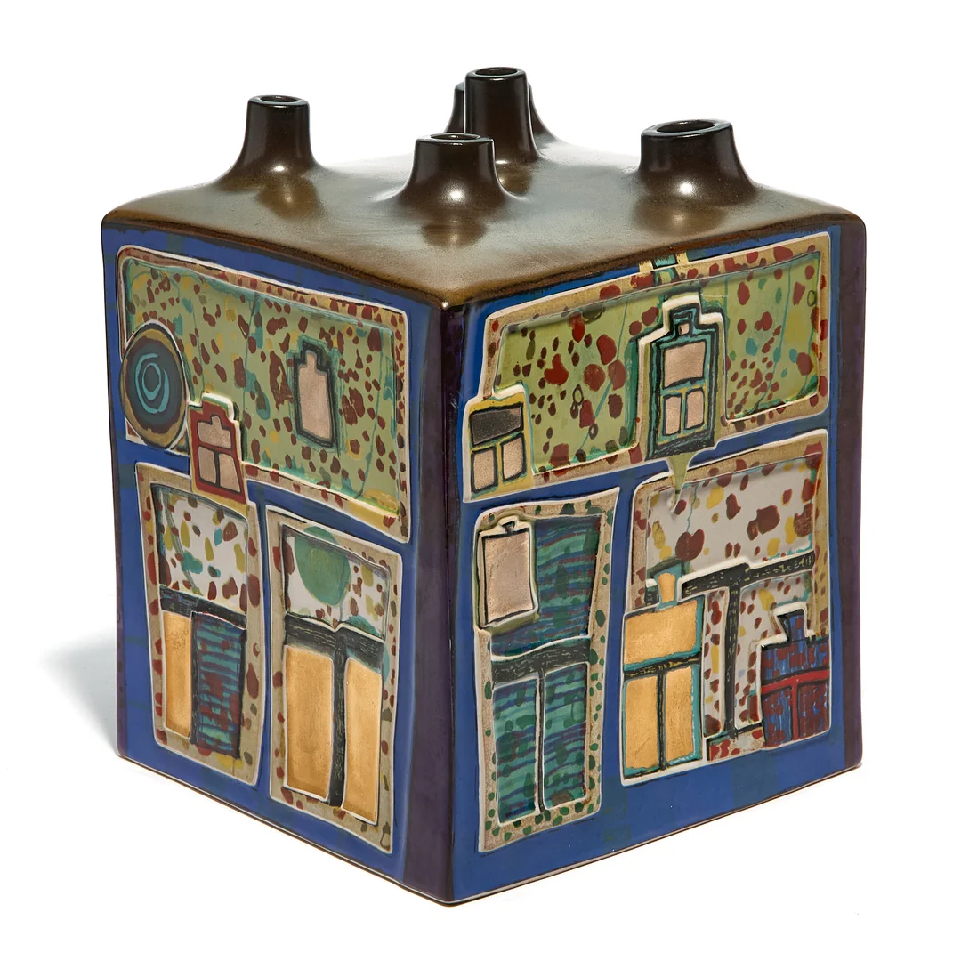 Hundertwasser, Friedensreich — Vase — Gjenstand/Keramikk og porselen — Blomqvist