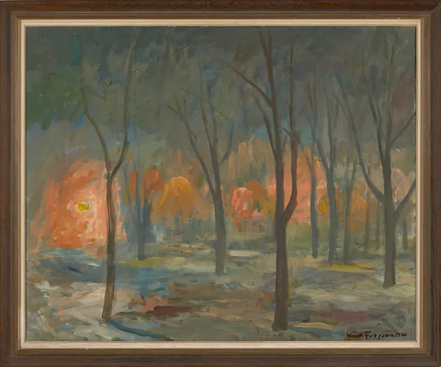Frøysaa, Knut — "Vinter i parken"
