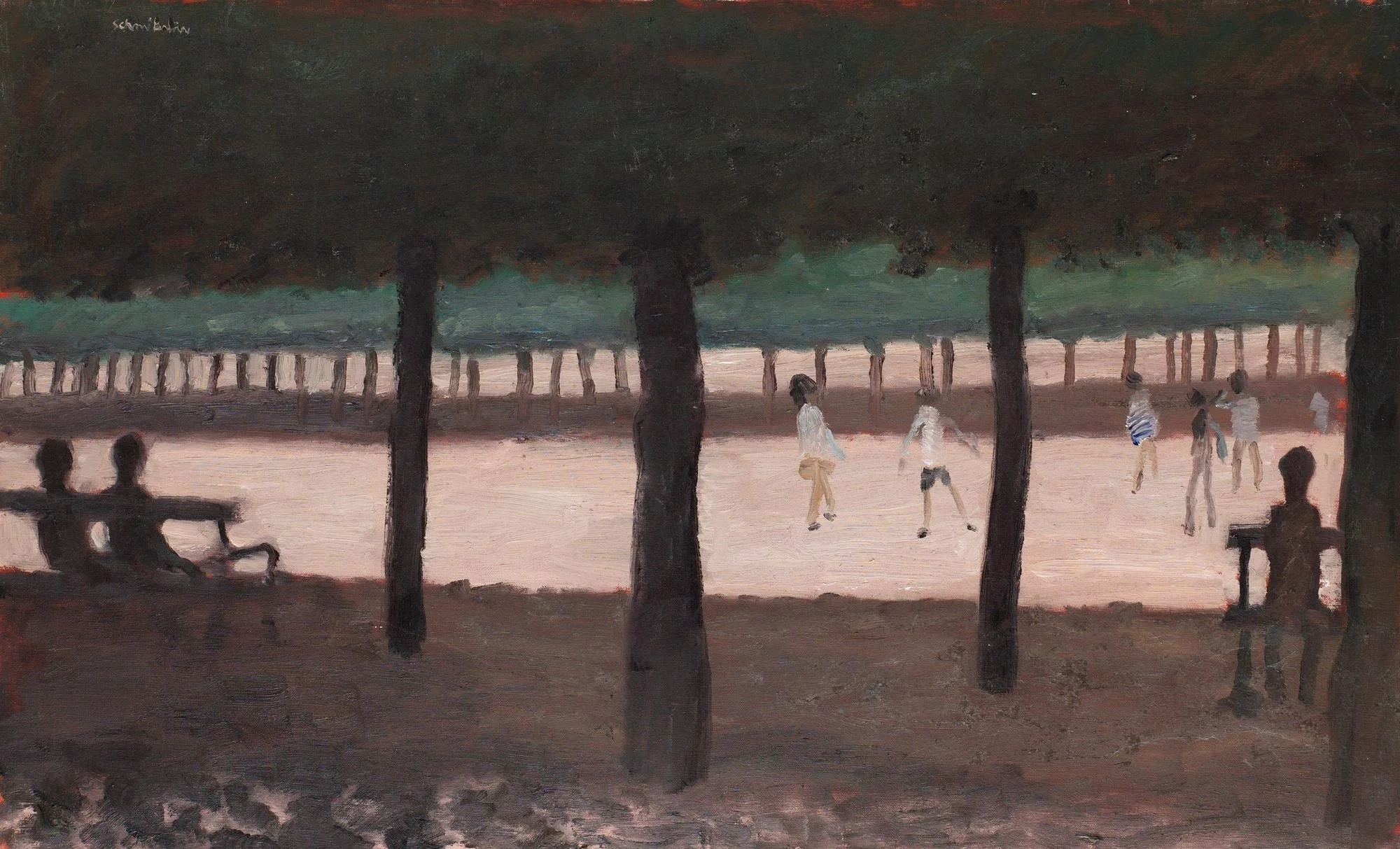 Bertram Schmiterlöw, Tuilierierna, Paris. — Bukowskis