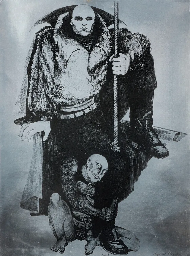 INGRID ROSELL (1928-2010). "A view of Wagner's Ring", signerad Ingrid Rosell, H.C. silkscreen.
