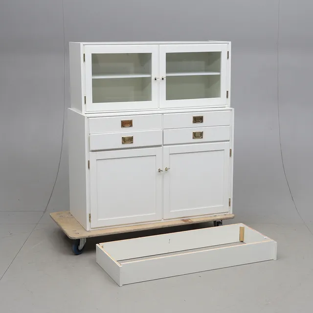 ERIK WÖRTZ. skåp & väggskåp, 2 delar, "Uppland", Ikea, 1900-talets andra hälft.