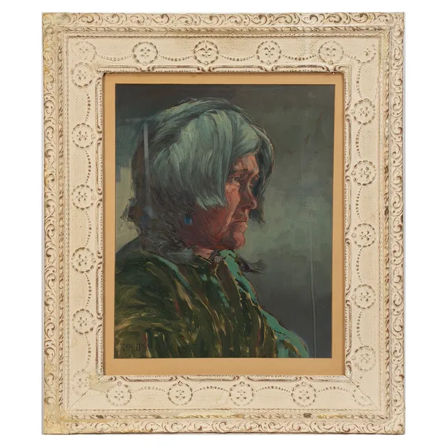 CARL OSCAR BORG. Gouache på papper, signerad.