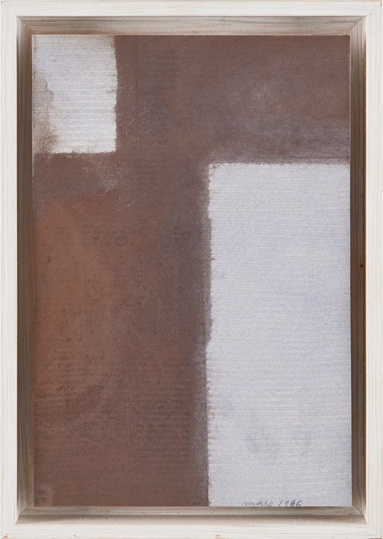 CURT FORS. Komposition, blandteknik, monogramsignerad C.F och daterad 1995. — Paintings — Stockholms Auktionsverk Magasin 5