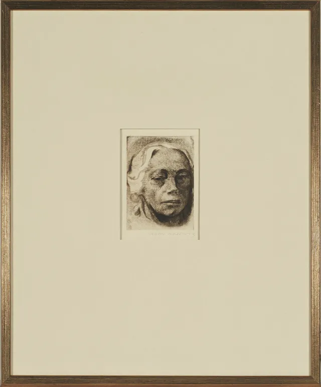Kollwitz, Käthe — "Selbstbildnis" 1912