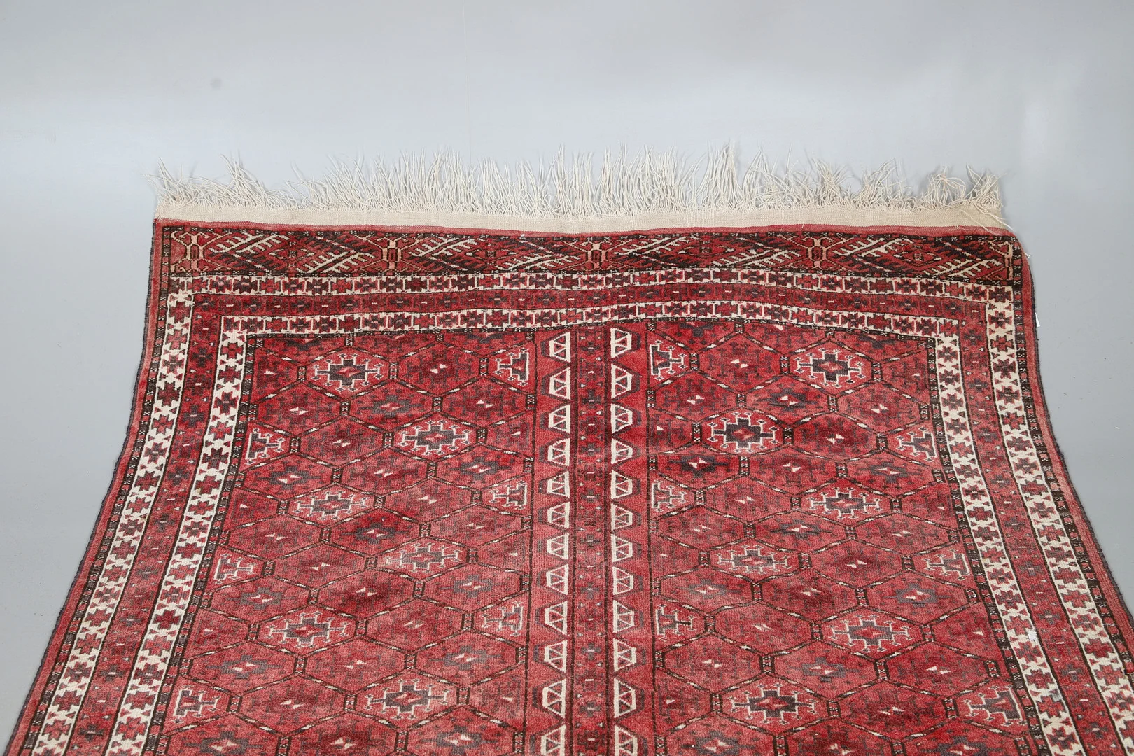 AFGHAN TURKMEN HATCHLI. — Persian Carpets & Textiles — Lawrences Auctioneers