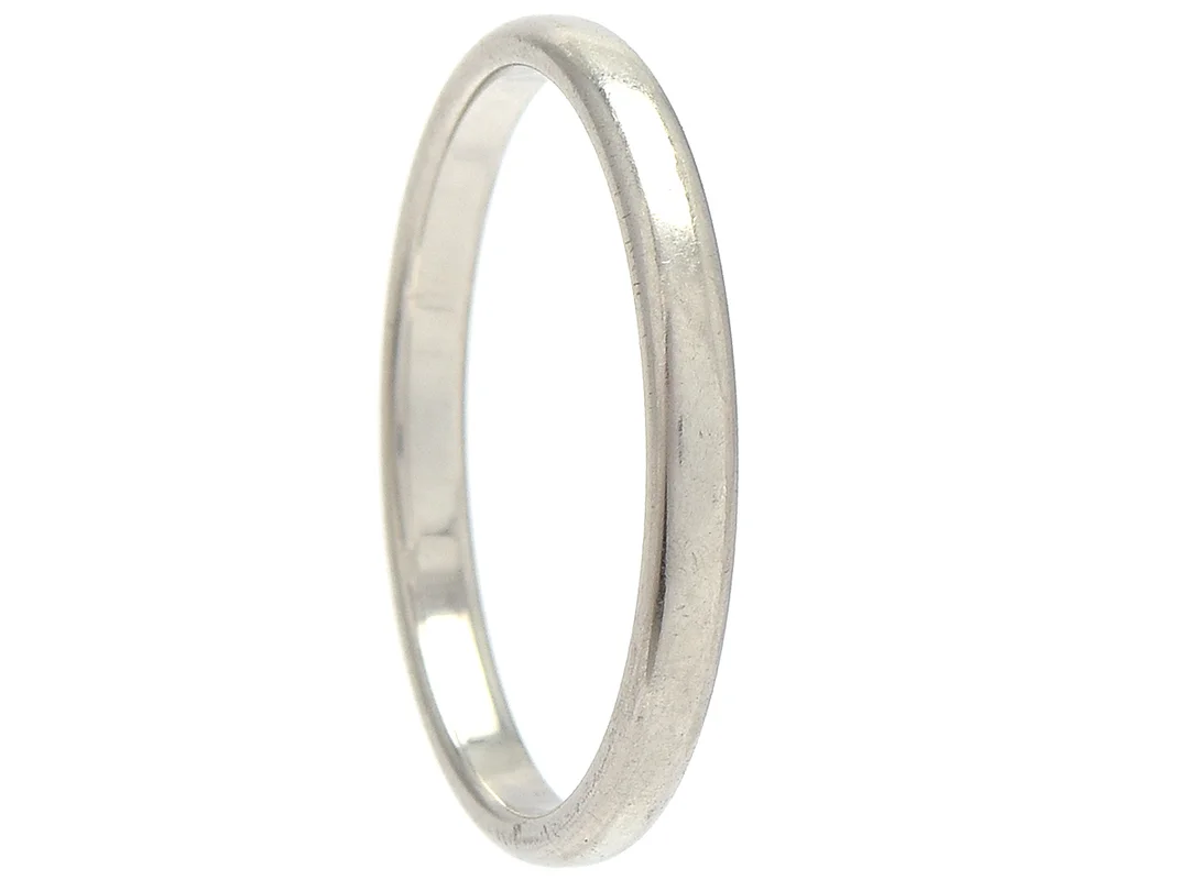 TIFFANY O CO, ring, platina, storlek 16,75 mm, vikt 2,7 g. — Smycken/Ring — Kaplans