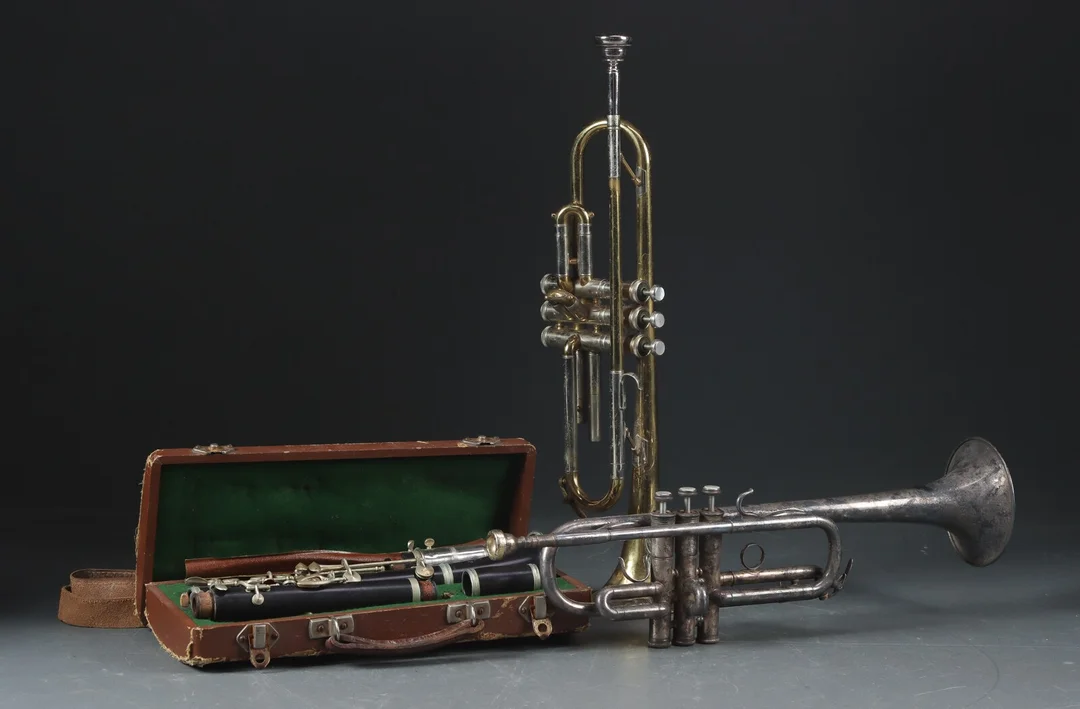 Samling blæseinstrumenter (3) — Hobby and collectibles/Music, musical instruments — Lauritz