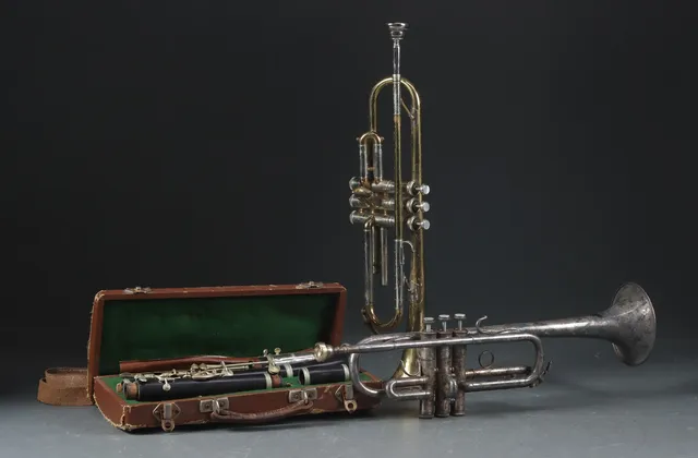 Samling blæseinstrumenter (3)