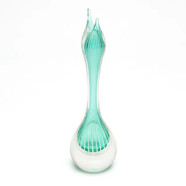 VAS, konstglas, zebra modell, 1900-talets mitt.