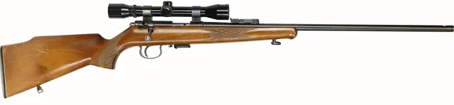 KULGEVÄR, fabrikat Anschütz, modell 1515/16, kaliber .22WMR, tillv.nr 940845.
